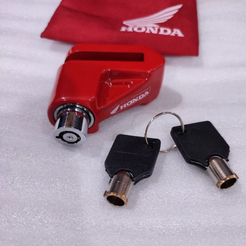 Kunci Gembok Cakram Anti Maling Original Honda