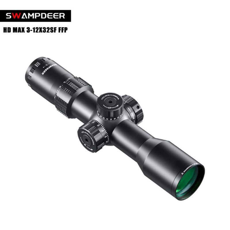 Teleskop Swampdeer HD MAX 3-12x32 SF FFP Telescopic Scope Swampdeer Optics