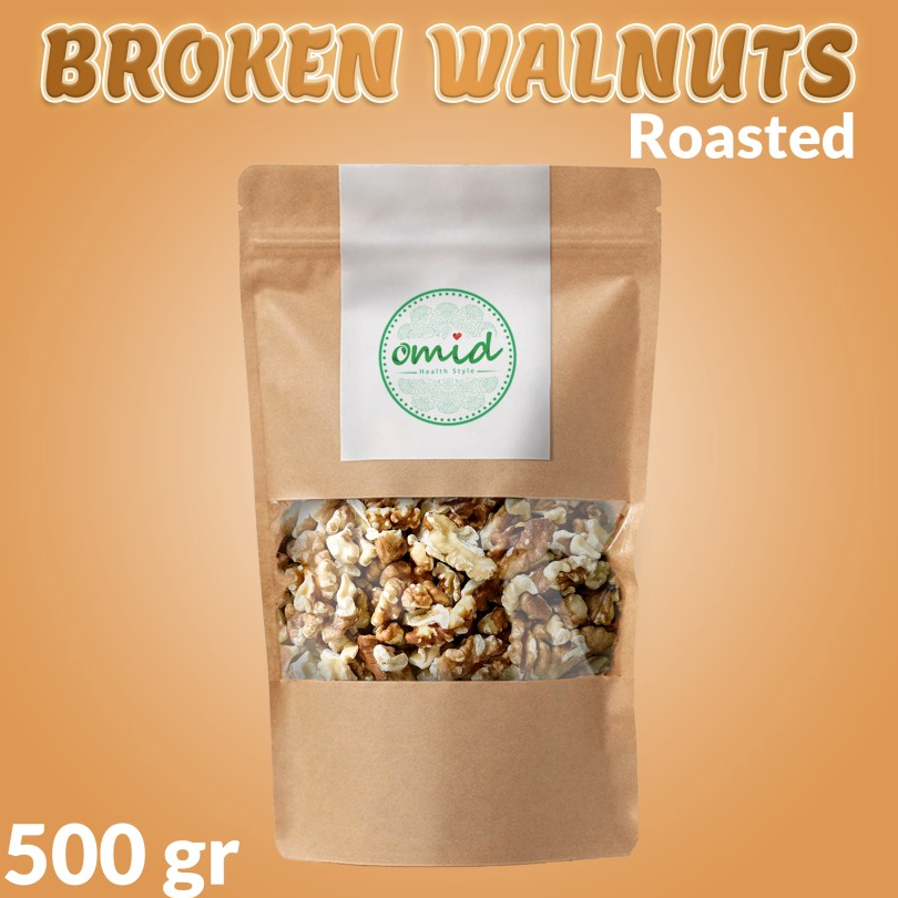 

TXFH5151 TERMURAH Roasted Walnut Broken ( Kacang Walnut Panggang ) - 500gr