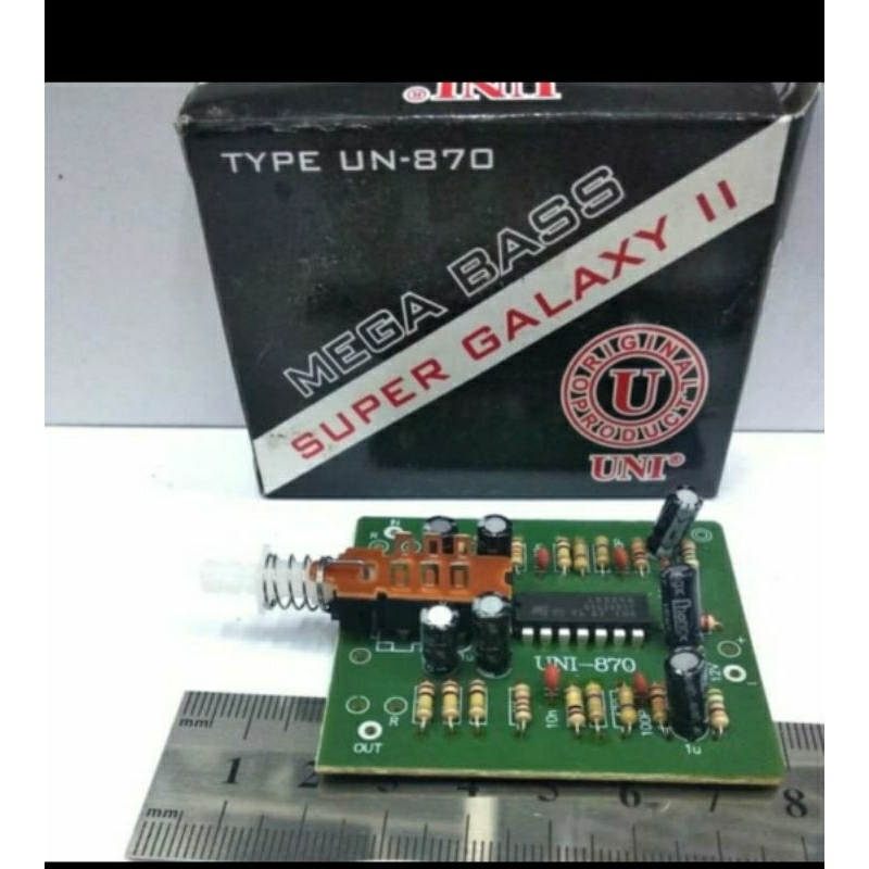 kit galaxy ic lm 324 penambah bass treble active loudness