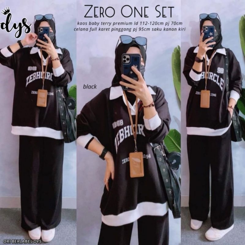 Zero One Set By Dys || Setelan Wanita