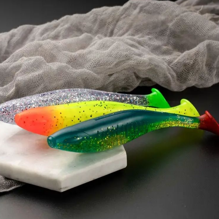 Ready Stok  Umpan Pancing Soft Lure - Softlure Replika Ozmy Paddle Pop 10cm Johncoo