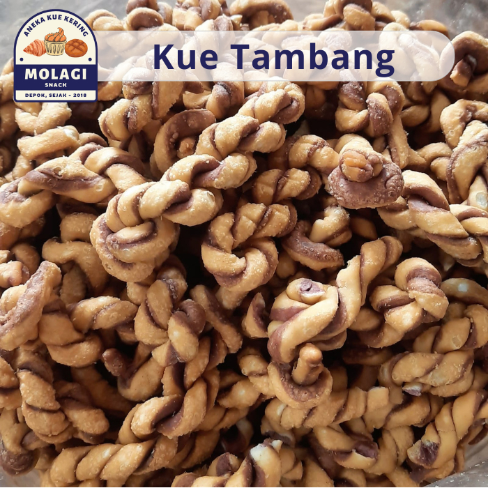 

Kue Tambang Tali Untir Manis 250 Gram - Molagi Snack