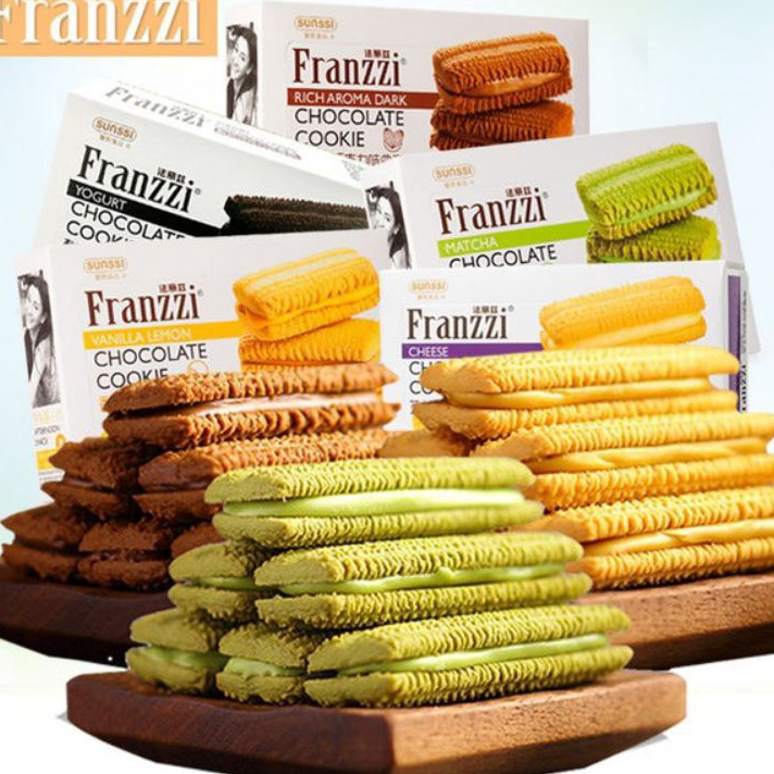 

TCDL4302 STOK SIAP 【COD Biskuit Sunssi Franzzi 70g
