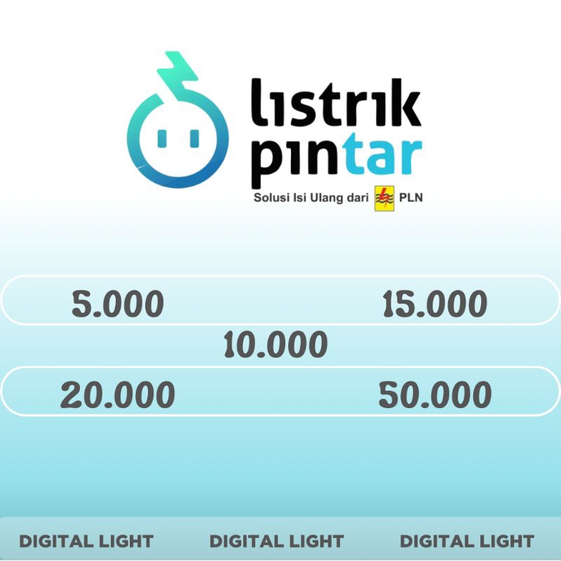 Token Listrik PLN Murah 20 Ribu