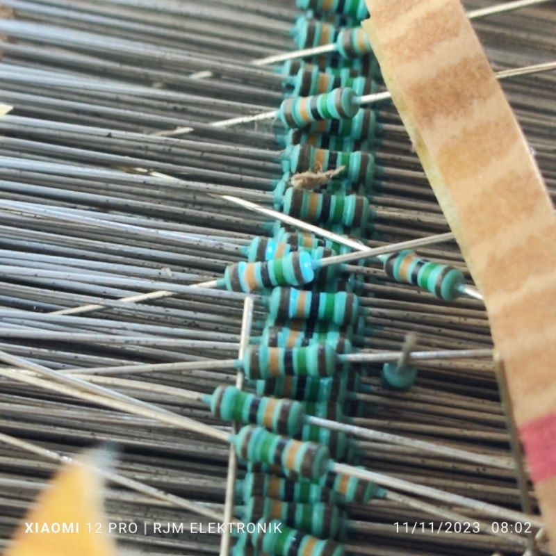 10 pcs resistor 150k japan 1% 1/2 watt