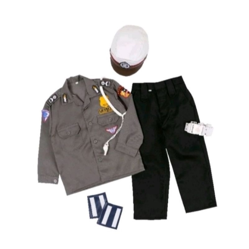 baju polisi anak TK