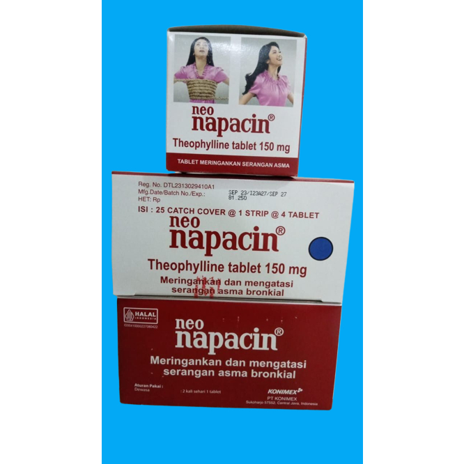 NEO NAPACIN TABLET PER BOX ISI 25 STRIP