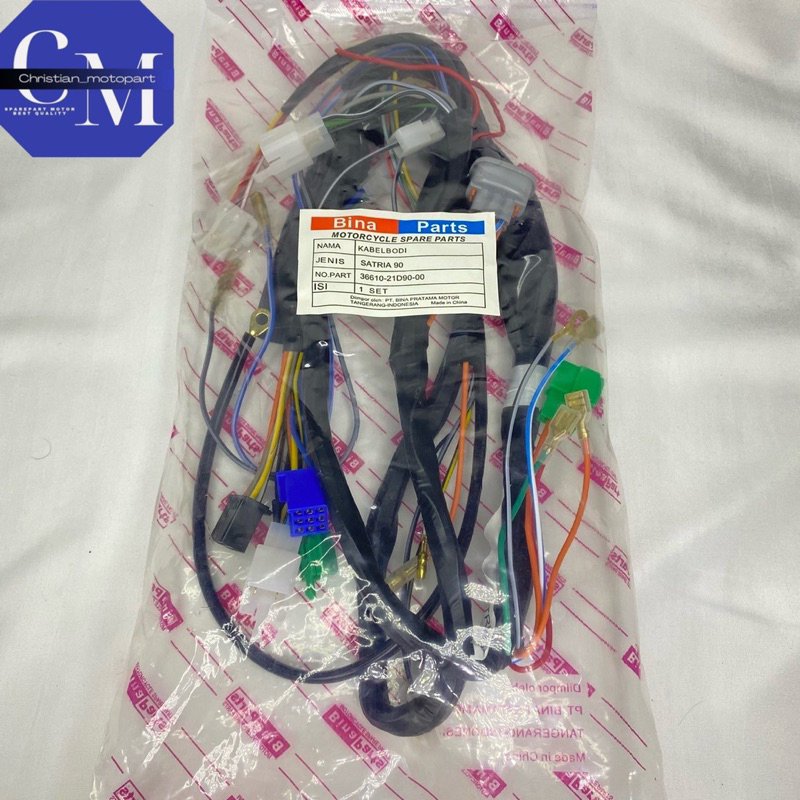 KABEL BODY SATRIA 2 TAK 6 SPEED