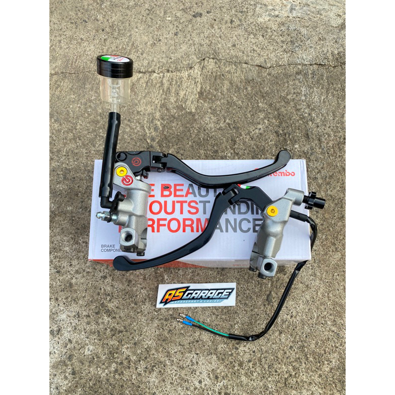 MASTER REM BREMBO TABUNG SET KANAN KIRI  PNP FIZ R JUPITER RX KING NINJA SATRIA FU BEAT SCOPY