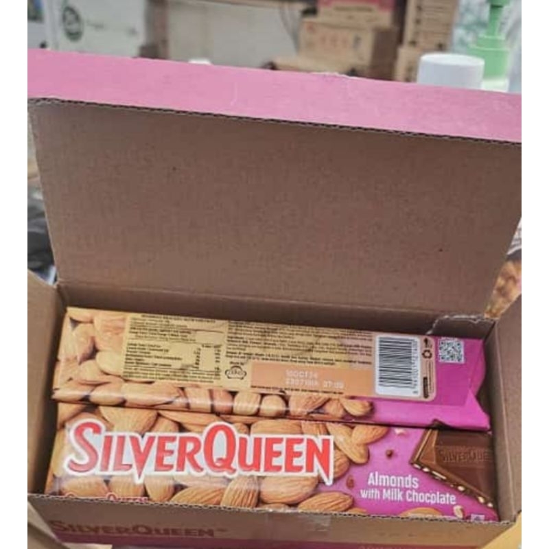 

Silverqueen Almond 58 gr x 10 pcs