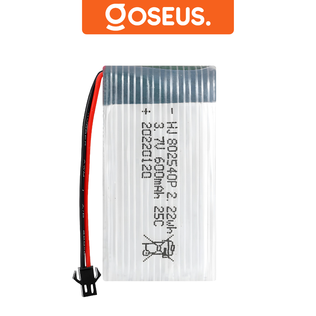 BATERAI CHARGER DRONE LITIUM 400 mAh 3.7V Pengisian Daya BATDRONE400mAh