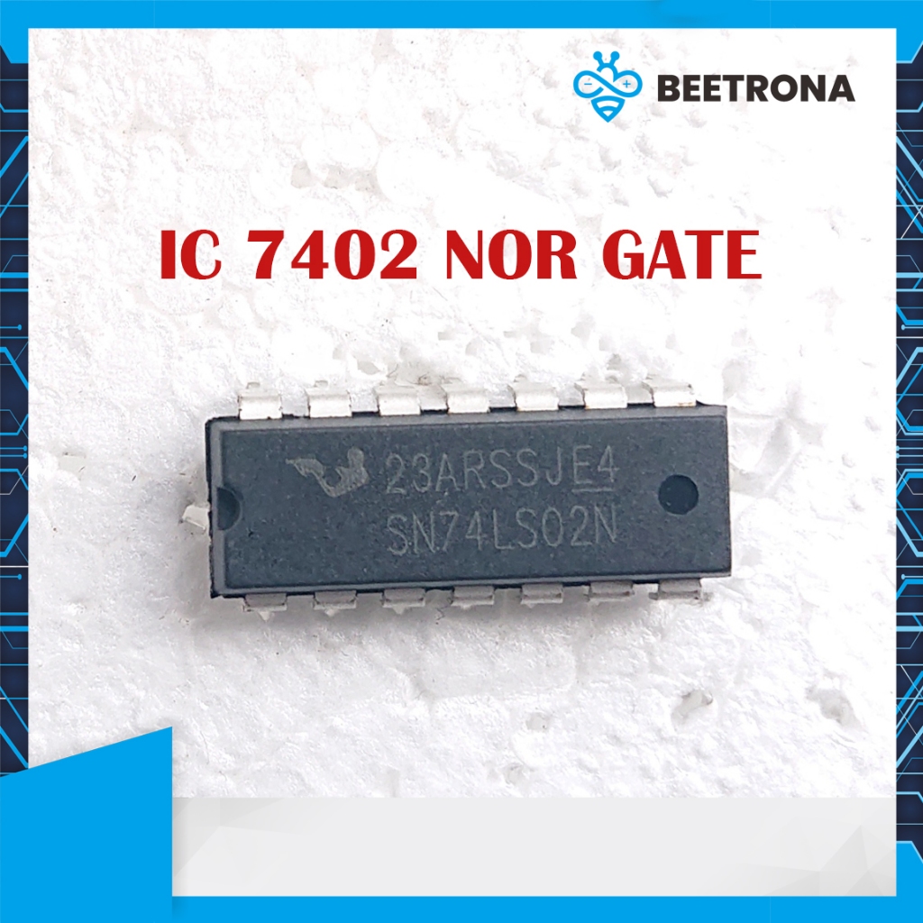 IC 7402 NOR GATE 74LS02 74HC02 DIP 14
