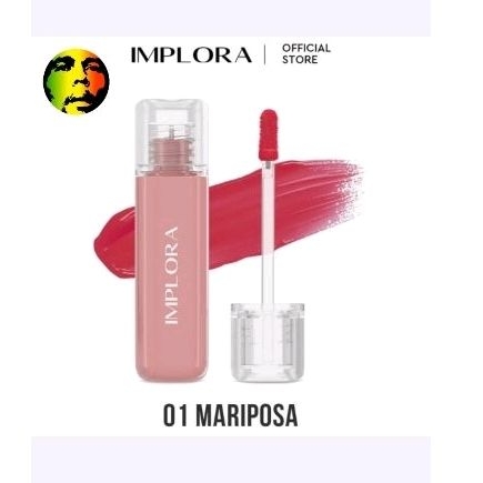 Implora jelly tint- lip tint 01 mariposa