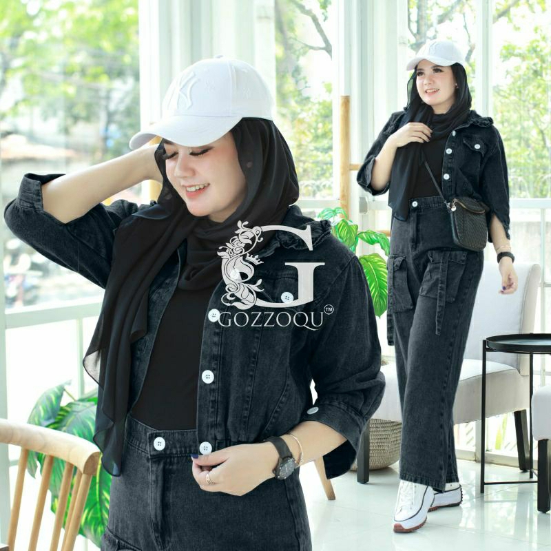 ZIRA SET JEANS ORI GOZZO/SET JEANS GOZZO