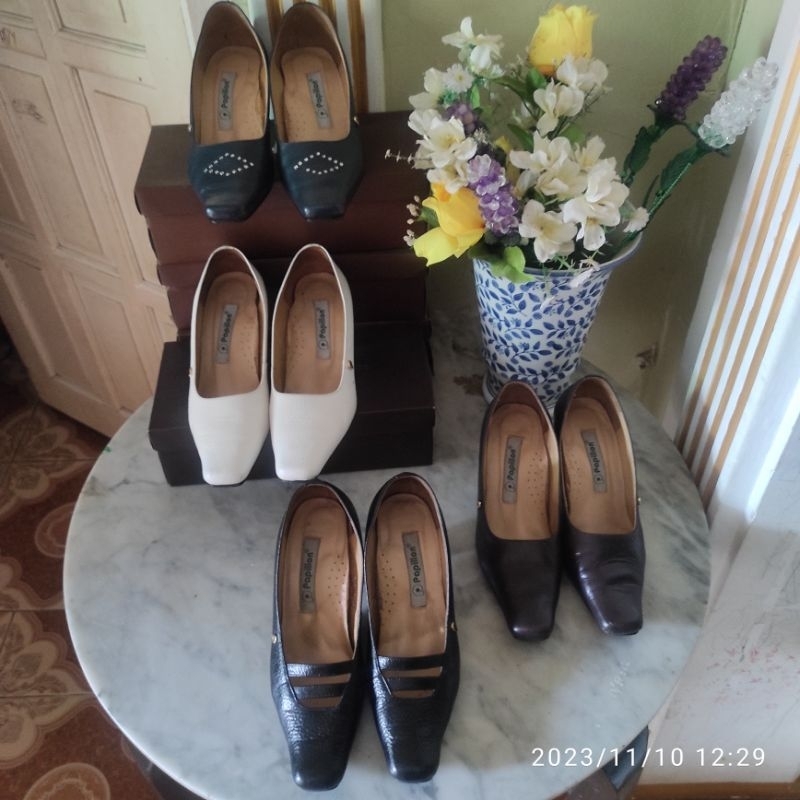Sepatu Wanita Hak tinggi Sepatu kulit Sepatu PAPILLON ORIGINAL