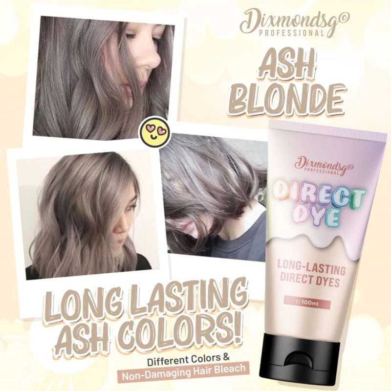 Cat Rambut DixmondSg Ash Blonde Hair Dye
