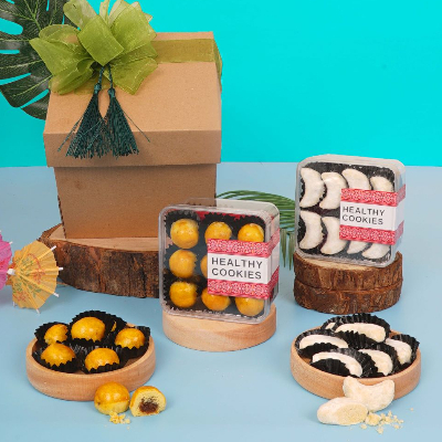 

Mini Gift Box Hampers Cookies Lebaran