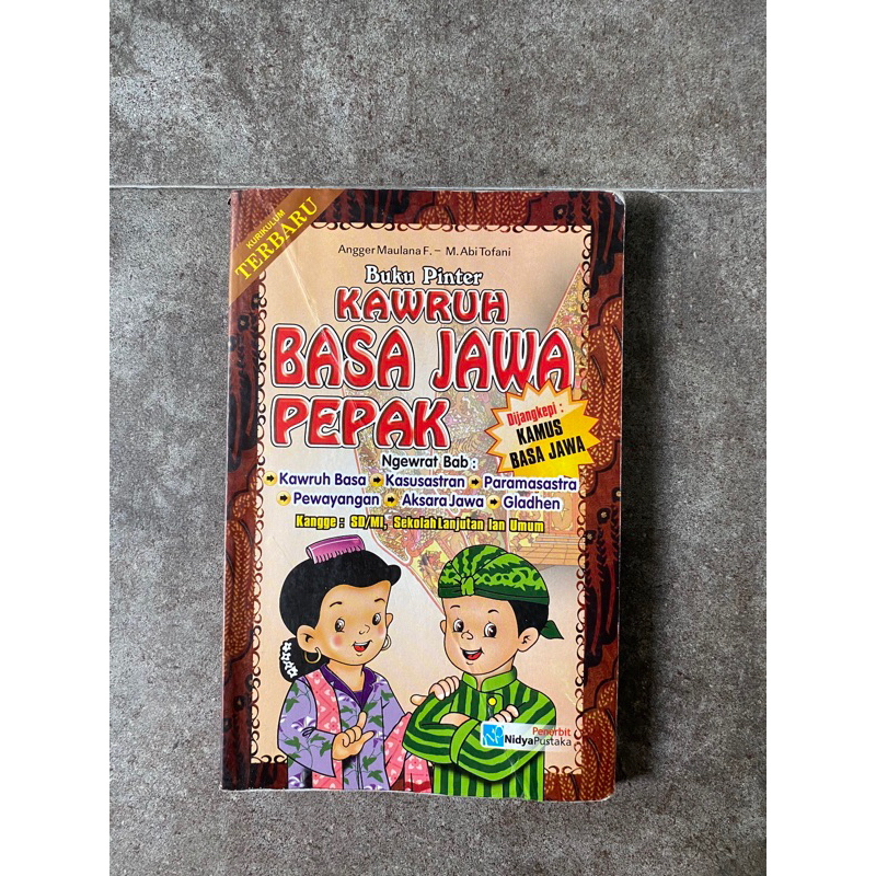 

Buku Pintar Kawruh Basa Jawa Pepak