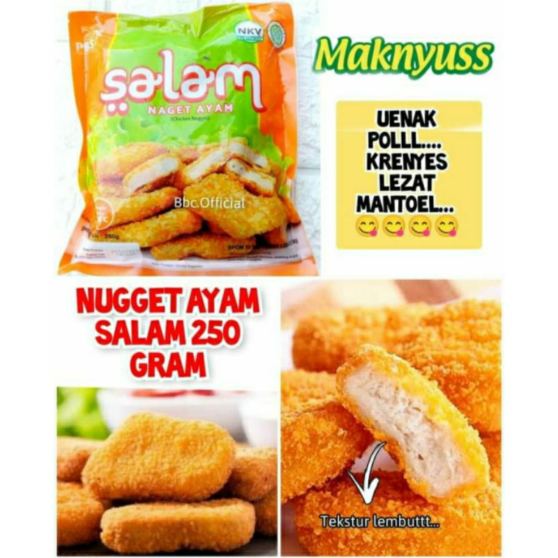 

nugget ayam salam 250gr