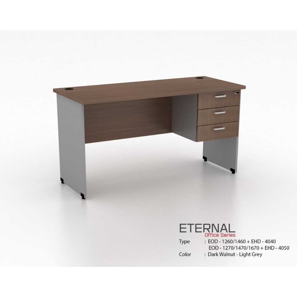 Meja Kantor Meja Kerja WINITY ETERNAL 120x70x75 cm EOD1270HD Molek Furniture