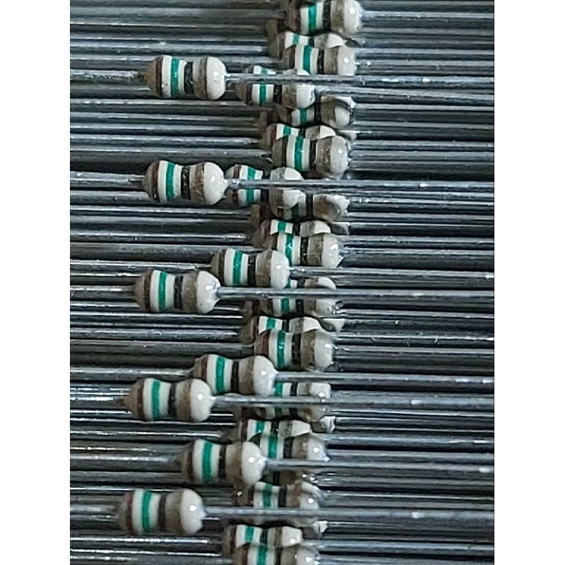 100 pcs resistor 15 ohm 1/8w