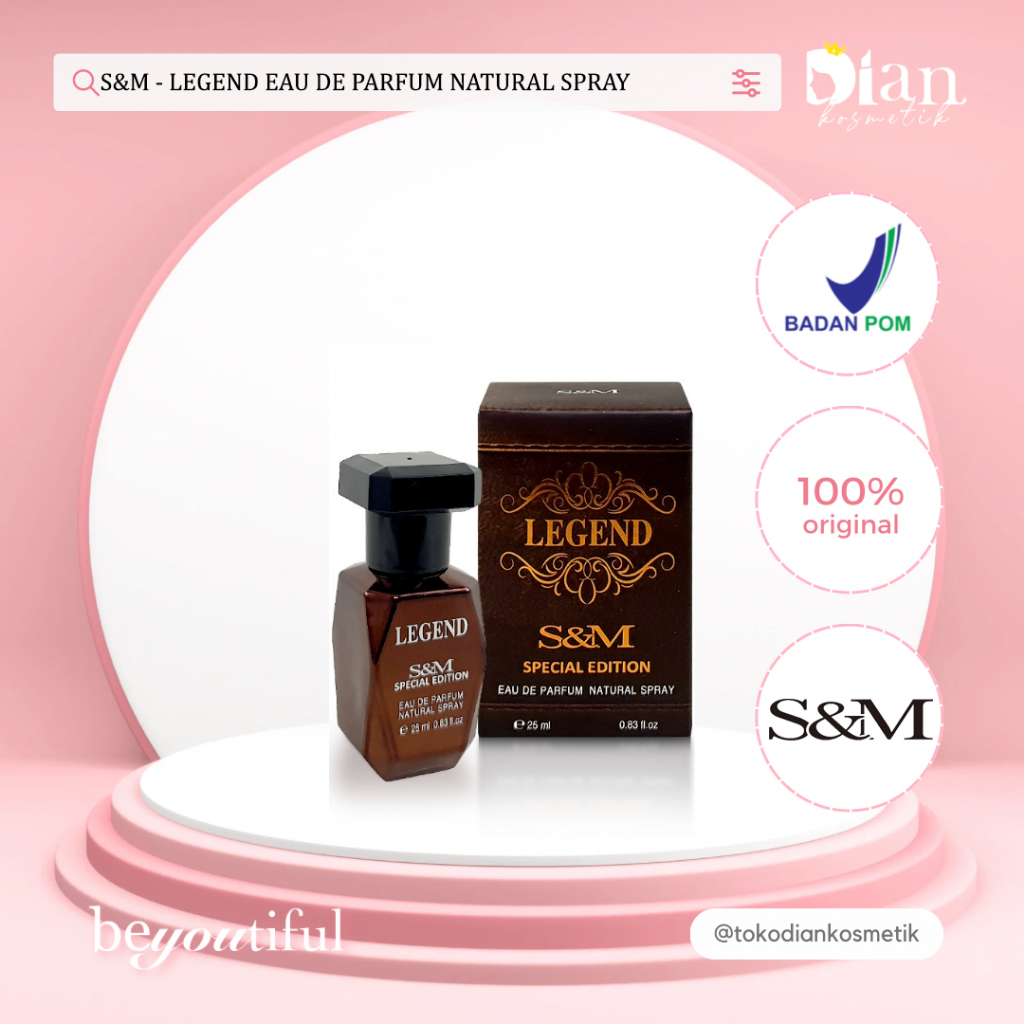 S&M - (LEGEND) EAU DE PARFUM NATURAL SPRAY