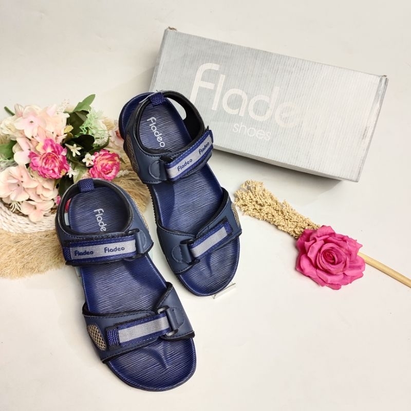 ‼️ Laila Branded ‼️Sandal Gunung Cowok Fladeo / sandal cowok / sandal slop cowok dewasa (MDT170-2KRB