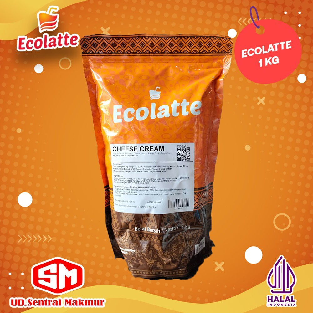

ECOLATTE CHEESE CREAM 1 KG