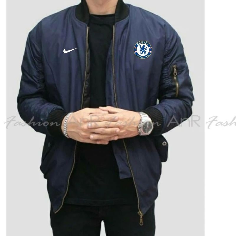 Jaket Pria Bomber chelsea waterproof
