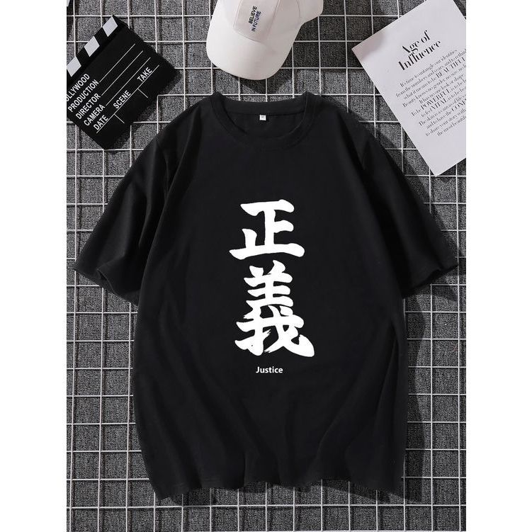 Kaos Cowok Kaos Cewek Kaos Pria Distro Kaos Distro Cowok Hitam - Tulisan Jepang