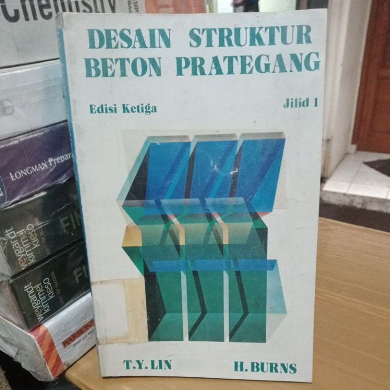 desain struktur beton prategang (buku bekas original)