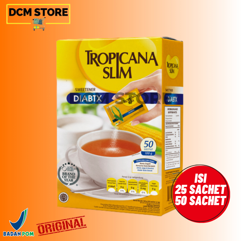 

TROPICANA SLIM SWEETENER DIABTX