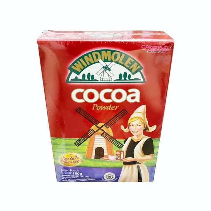 

Ready WINDMOLEN Bubuk Coklat Cocoa Powder 165gr
