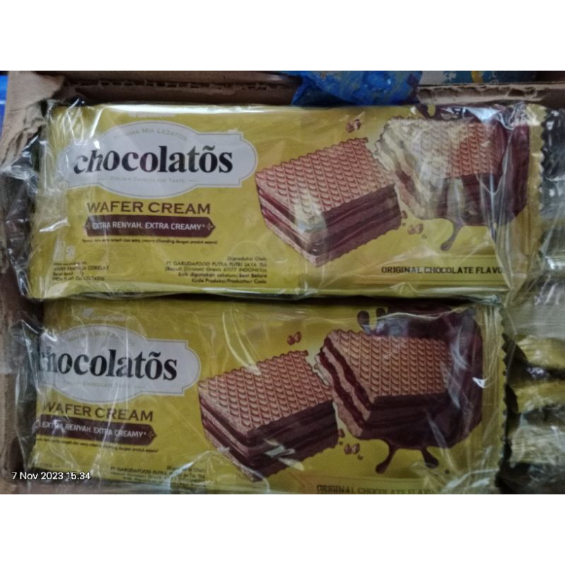 

Chocolatos Wafer Cream ( @10 sachet)
