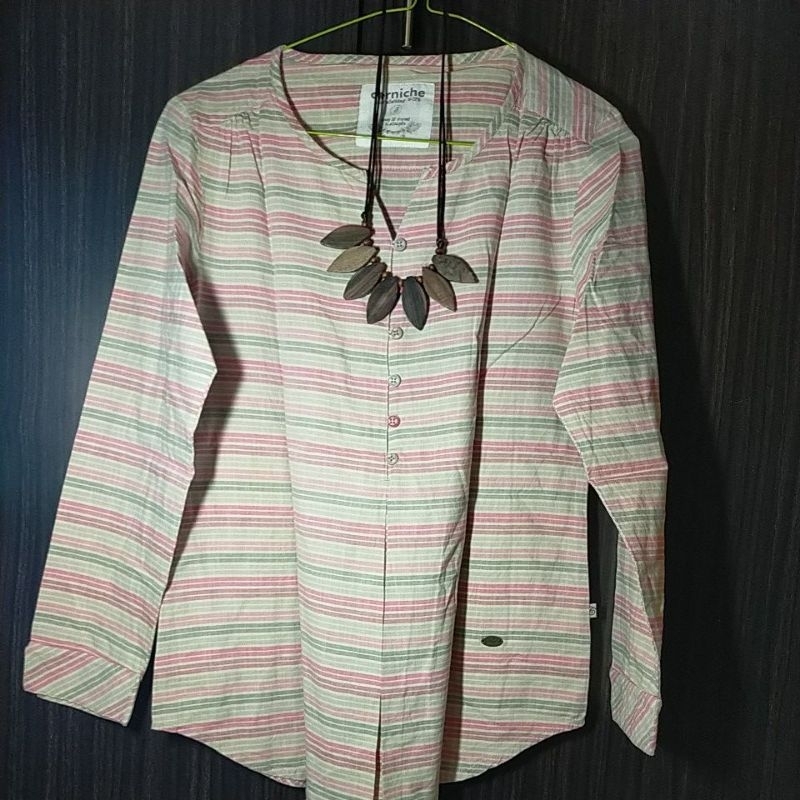 blouse kemeja atasan cewek corniche