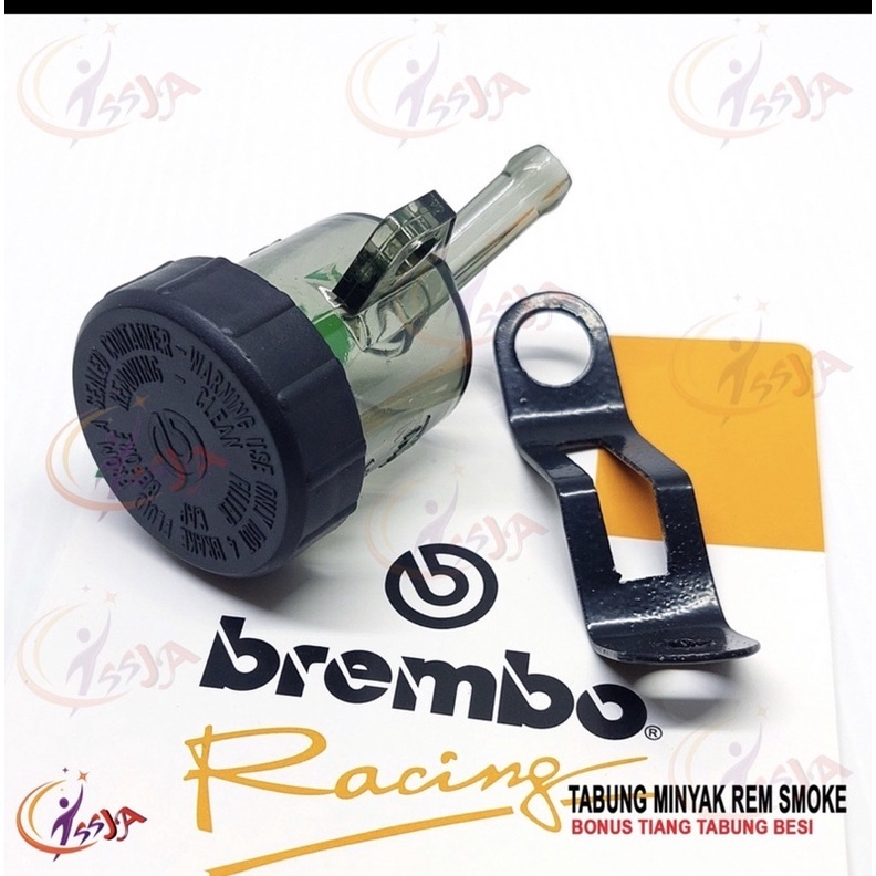 TABUNG MINYAK REM NEW TABUNG MIKA SMOKE/tabung minyak rem cakram /botol minyak rem/tempat oli rem or