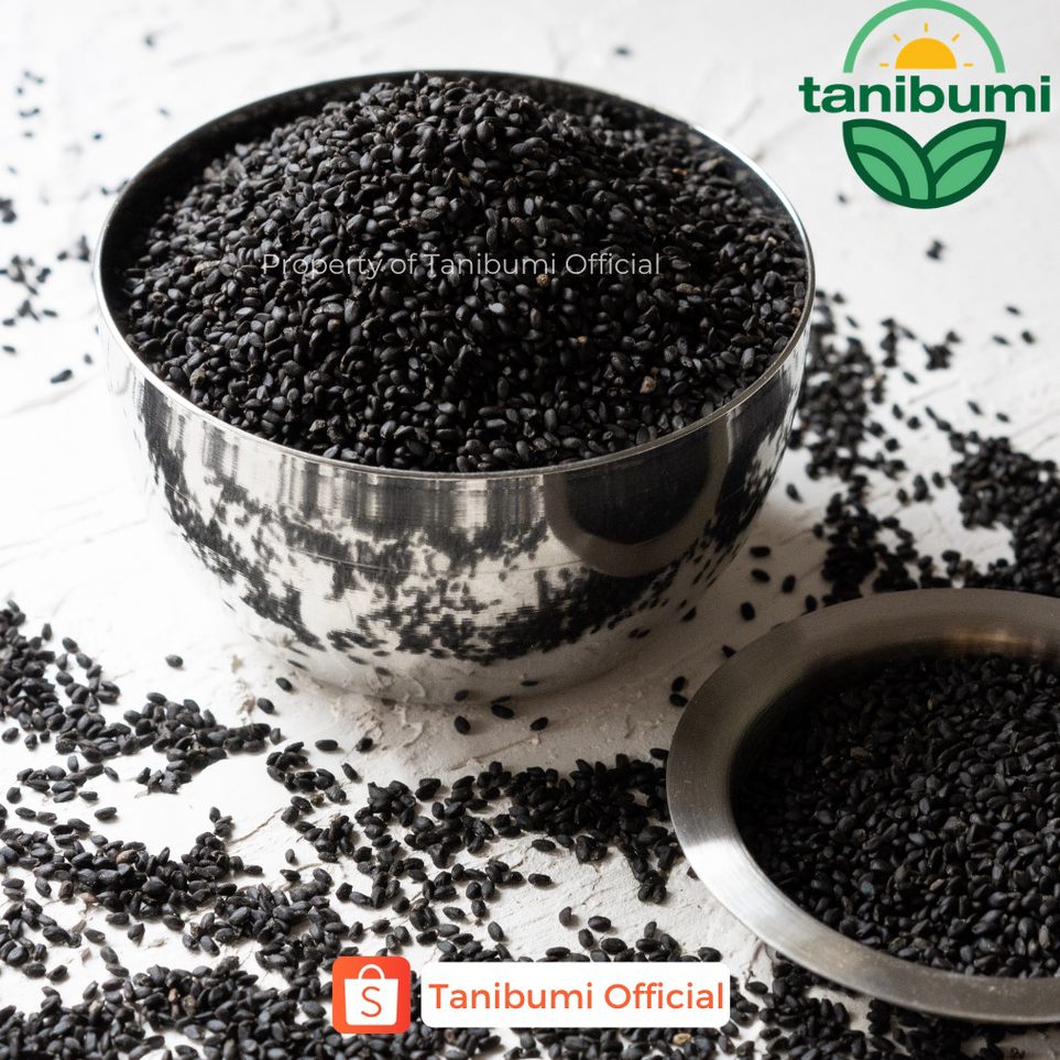 

Terbatas Biji Selasih Premium | 1kg | Basil Seed Serba Murah