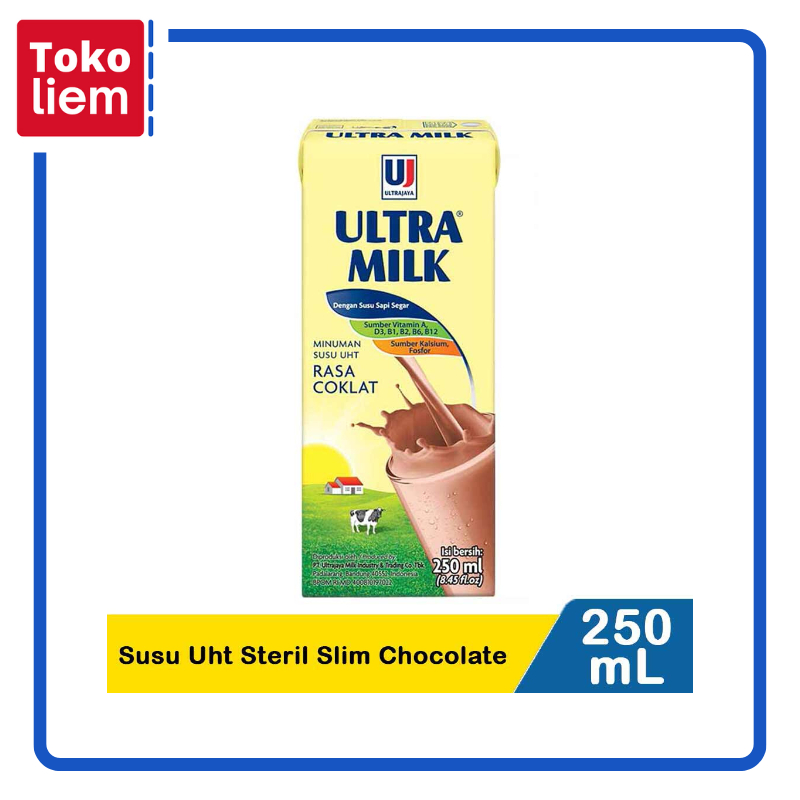 

Ultra Susu Uht Steril Slim Chocolate 250Ml