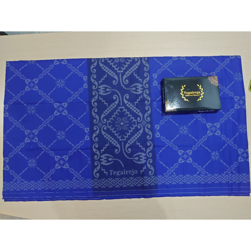 Sarung Tegalrejo Edisi Terbaru Warna Biru Tua