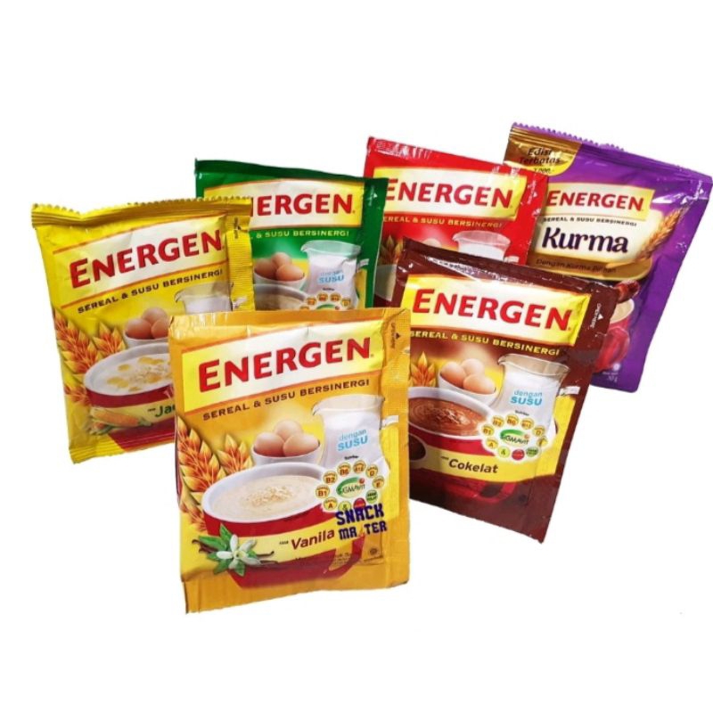 

Energen 1 Renteng Isi 10 Pcs 32 gram Random (Bisa Request ya)