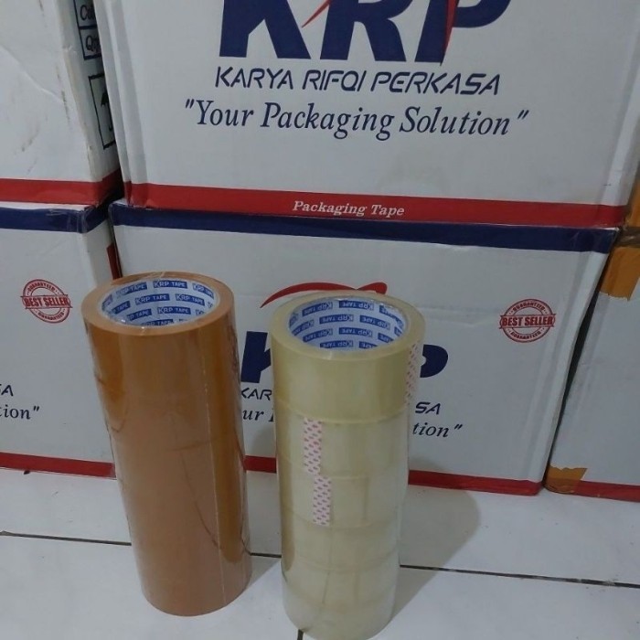 

LAKBAN COKLAT KRP 45MM X 90 YARD ISI 2 ROL