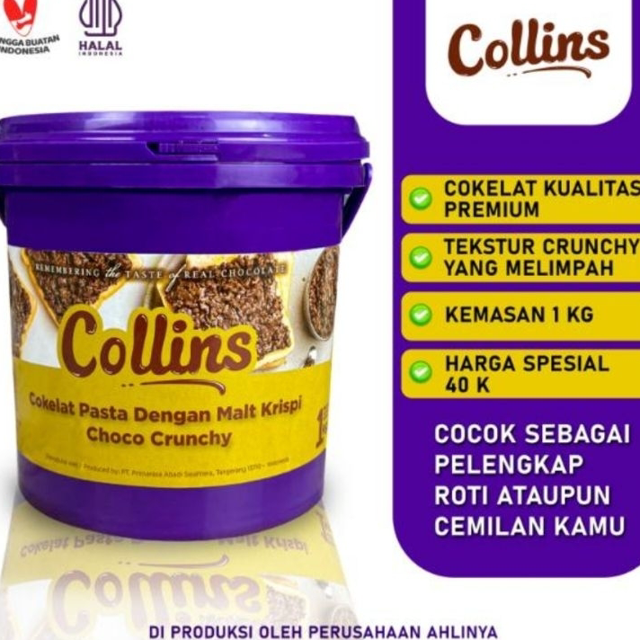 

Bestseller Collins Dip Glaze 1kg Selai Coklat Matcha Tiramisu Harga Promo