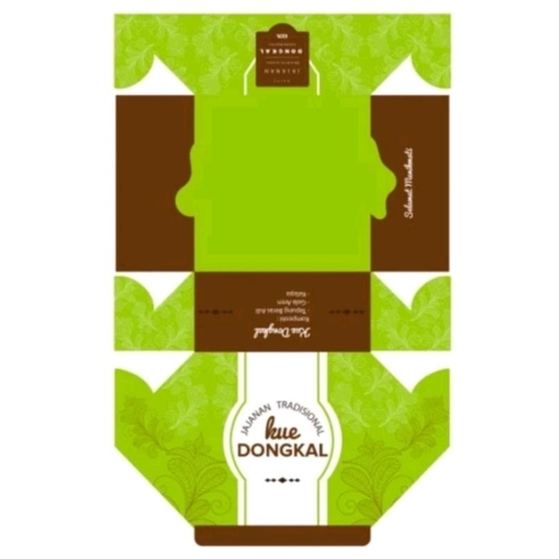 DUS KUE DONGKAL / SNACK BOX Uk 12 X 12