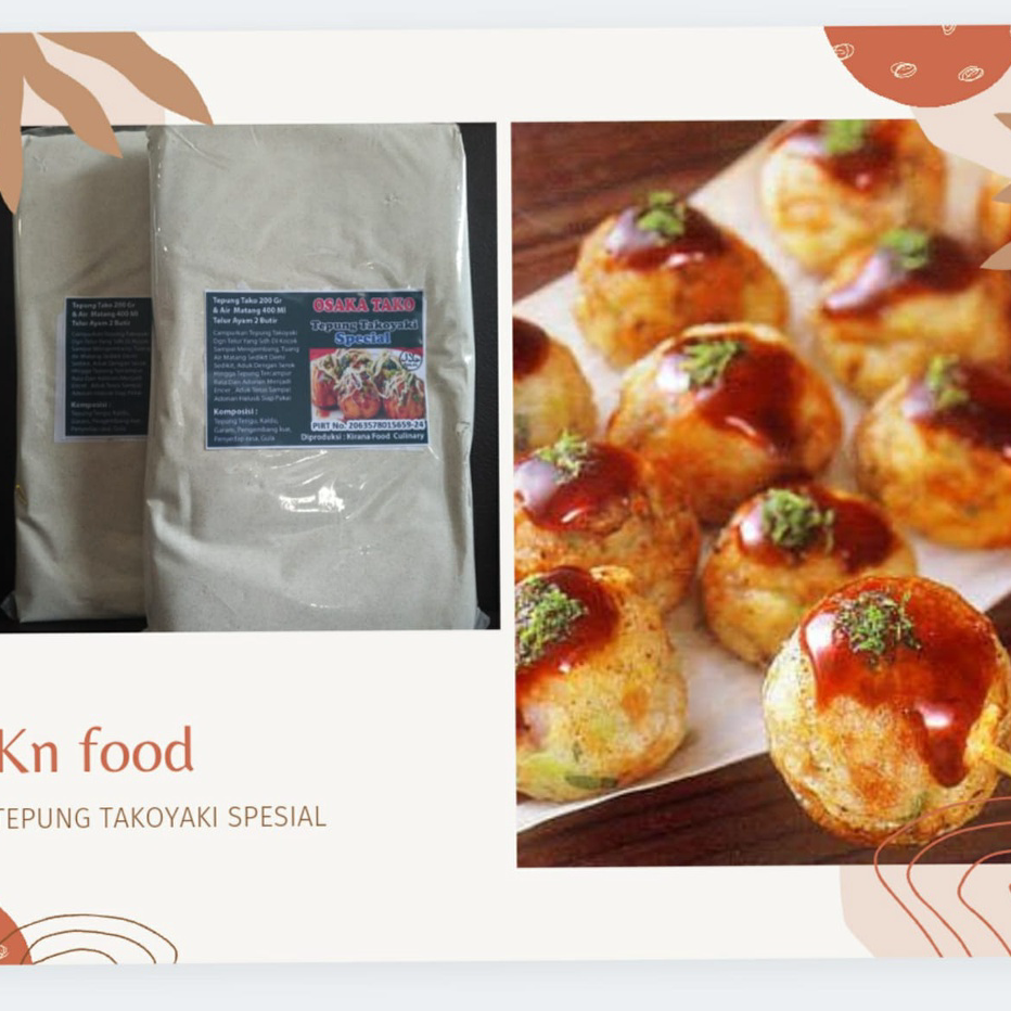 

➧✾ Tepung Premik Takoyaki SPECIAL 1 KG Sale