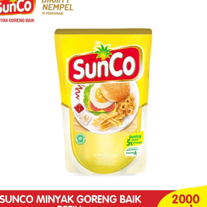 

➠☇☆✶ Sunco Minyak Goreng Refill 2L Promo