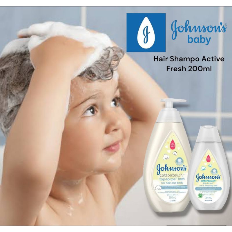 Johnson Baby Hair & body Shampo & Sabun Botol 200 ml