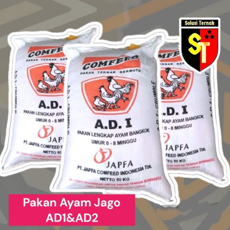 Pur Pakan Ayam Bangkok AD1 dan AD2 1Kg