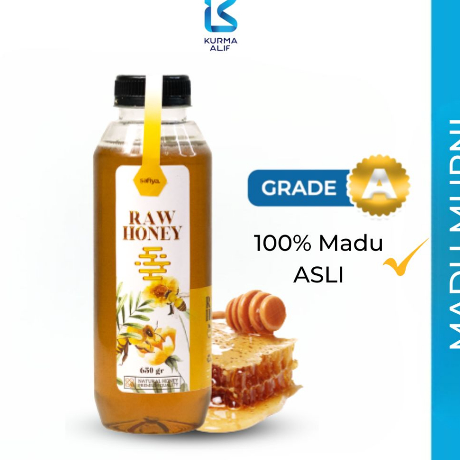 

Diskon Madu Asli | Madu Murni 650 gr Safiya Herbal Premium Original Ready Stok