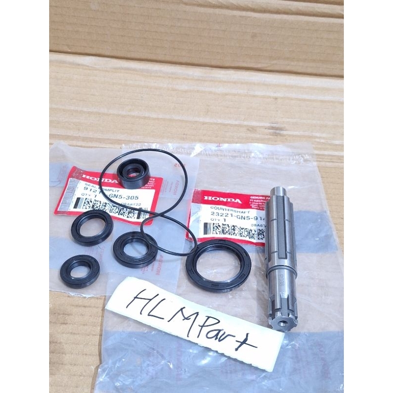 As gir tarik depan GN5 plus seal mesin komplit honda grand supra X lama fit lama
